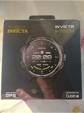 Invicta I-TECH 009 Smart Watch in Black and Yellow Accents